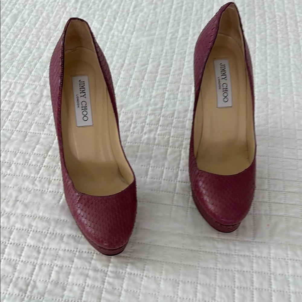Jimmy Choo Women's Red Pumps